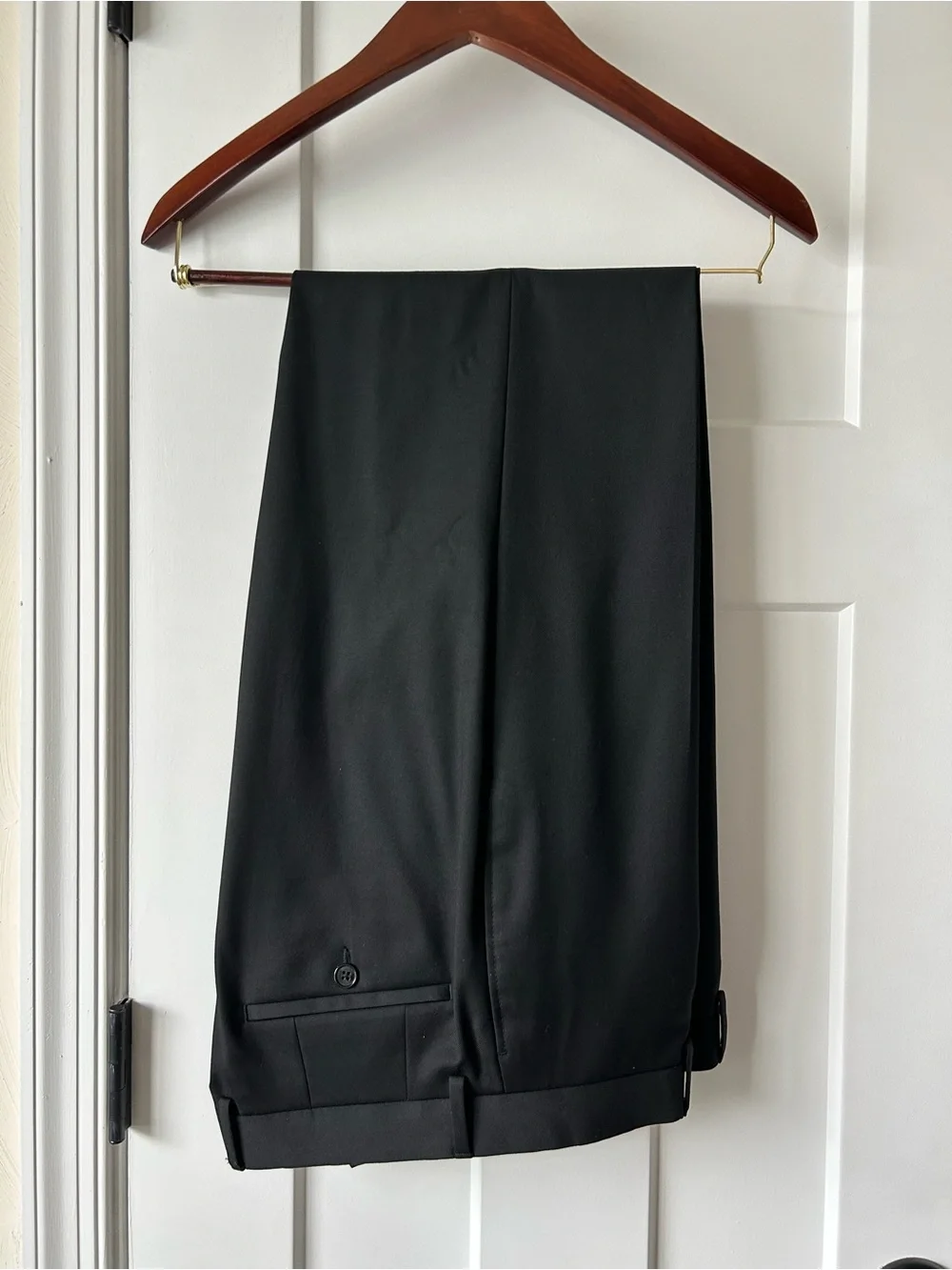 Men’s Suit - IZOD 38L, Black Two-Button Suit